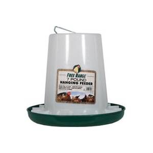 MEMORIAL DAY BOGO: Free Range Plastic Hanging Poultry Feeder - YOUR PRICE FOR 2