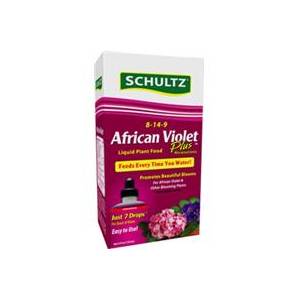 African Violet Plus Liquid Plant Food 8-14-9