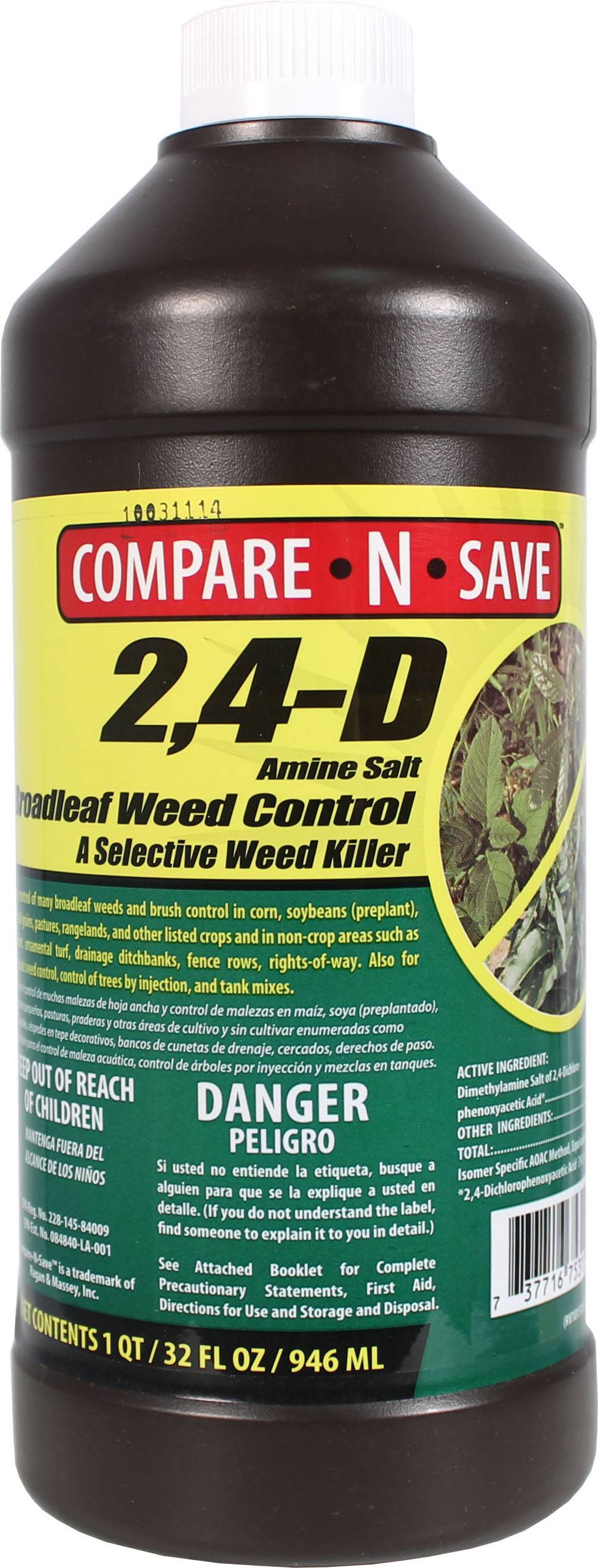 Compare N Save 2,4D Amine Broadleaf Weed Killer
