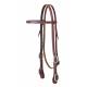 Weaver Working Cowboy Browband Headstall with Buckle Bit Ends
