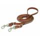 Weaver Russet Harness Leather Spotted Roper Rein