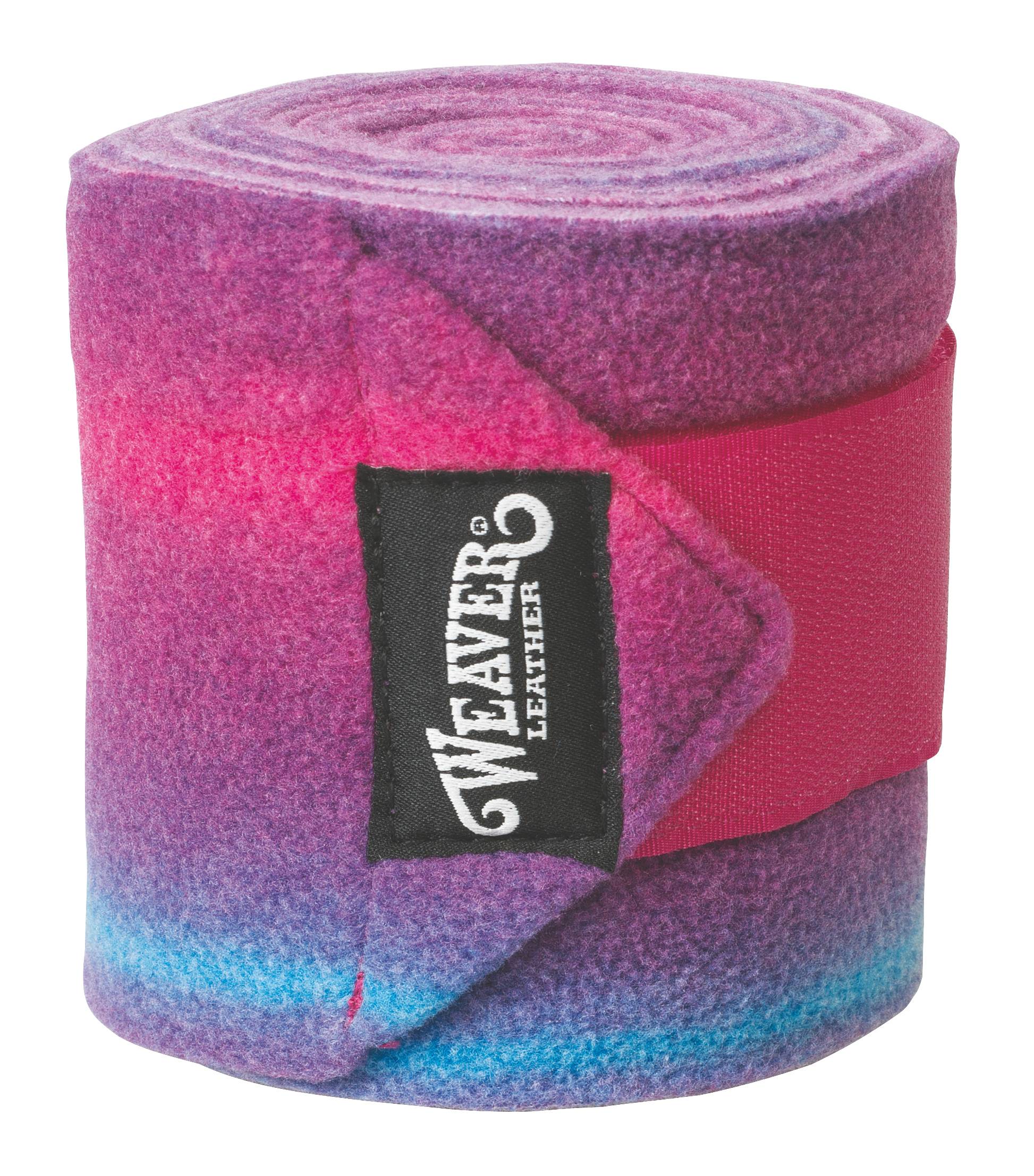 Set of Four Weaver Polo Wraps Brushed Pile Fleece 4 1//2/" x 9/' Long