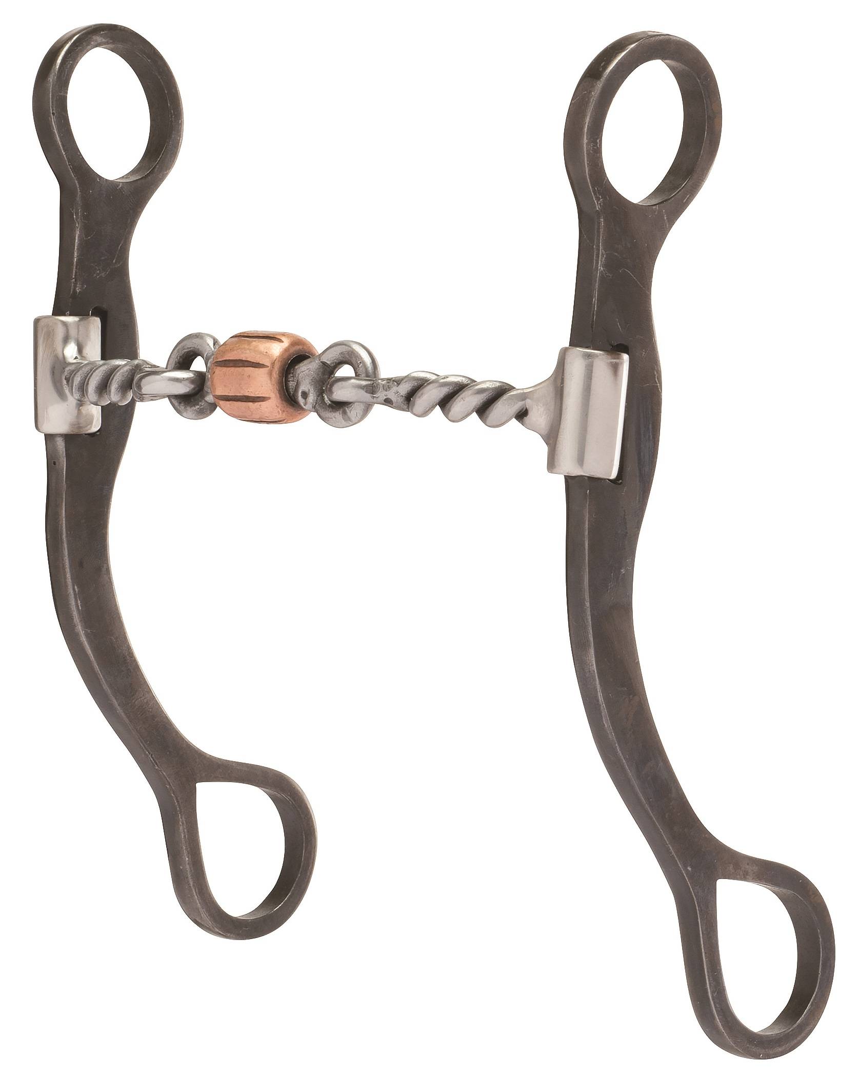 Weaver Professional Shank Bit with  Sweet Iron 3-Piece Twisted Wire Mouth