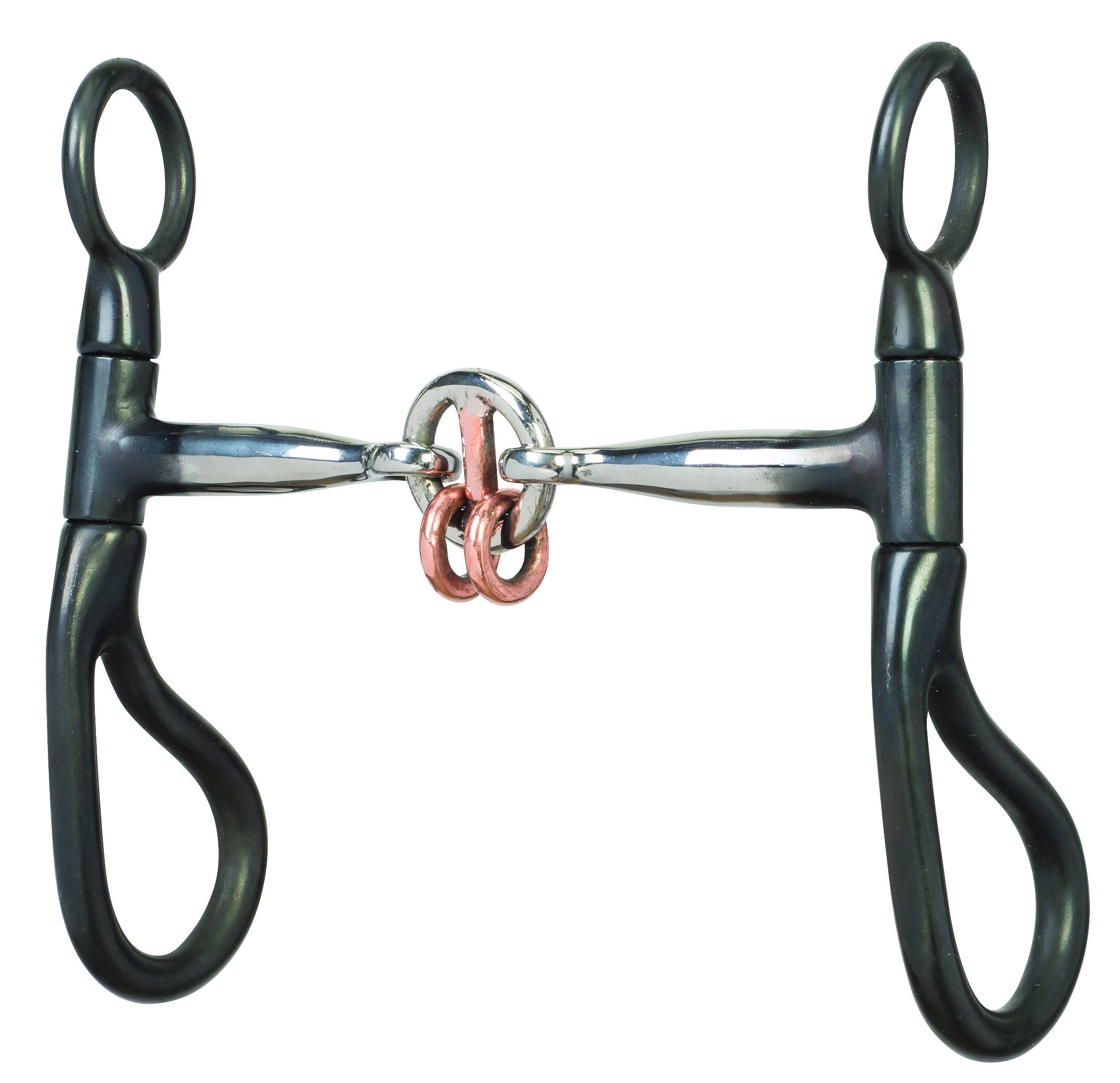 Weaver All Purpose Bit with 5" Sweet Iron Smooth Snaffle Mouth 5" Cheeks 