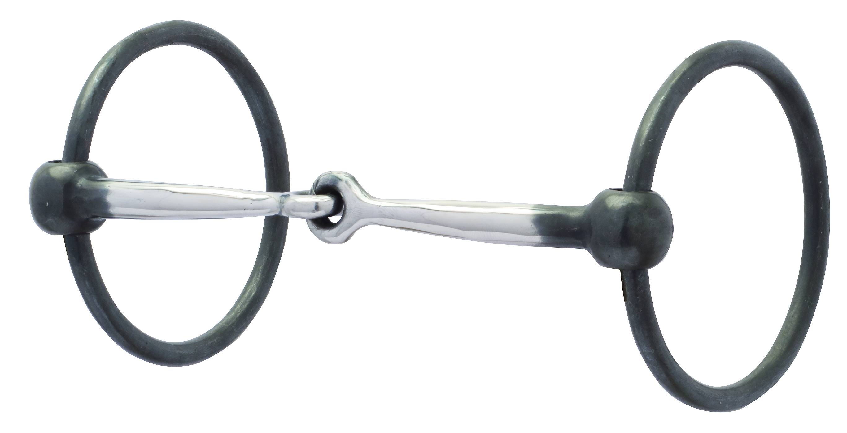 Weaver Ring Snaffle Bit with  Sweet Iron Snaffle Mouth with Copper Inlay