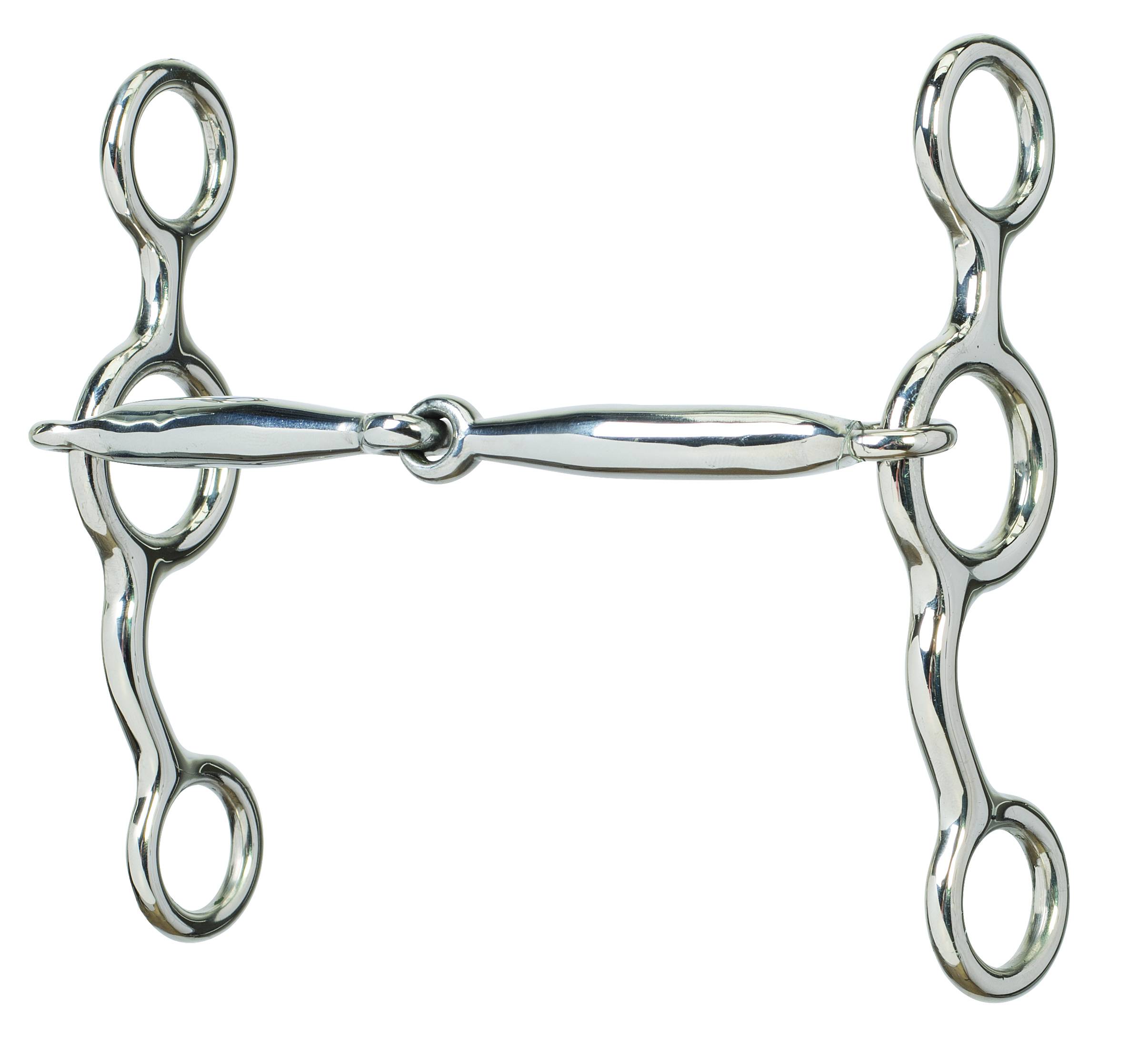 Weaver All Purpose Bit with  Sweet Iron Smooth Snaffle Mouth