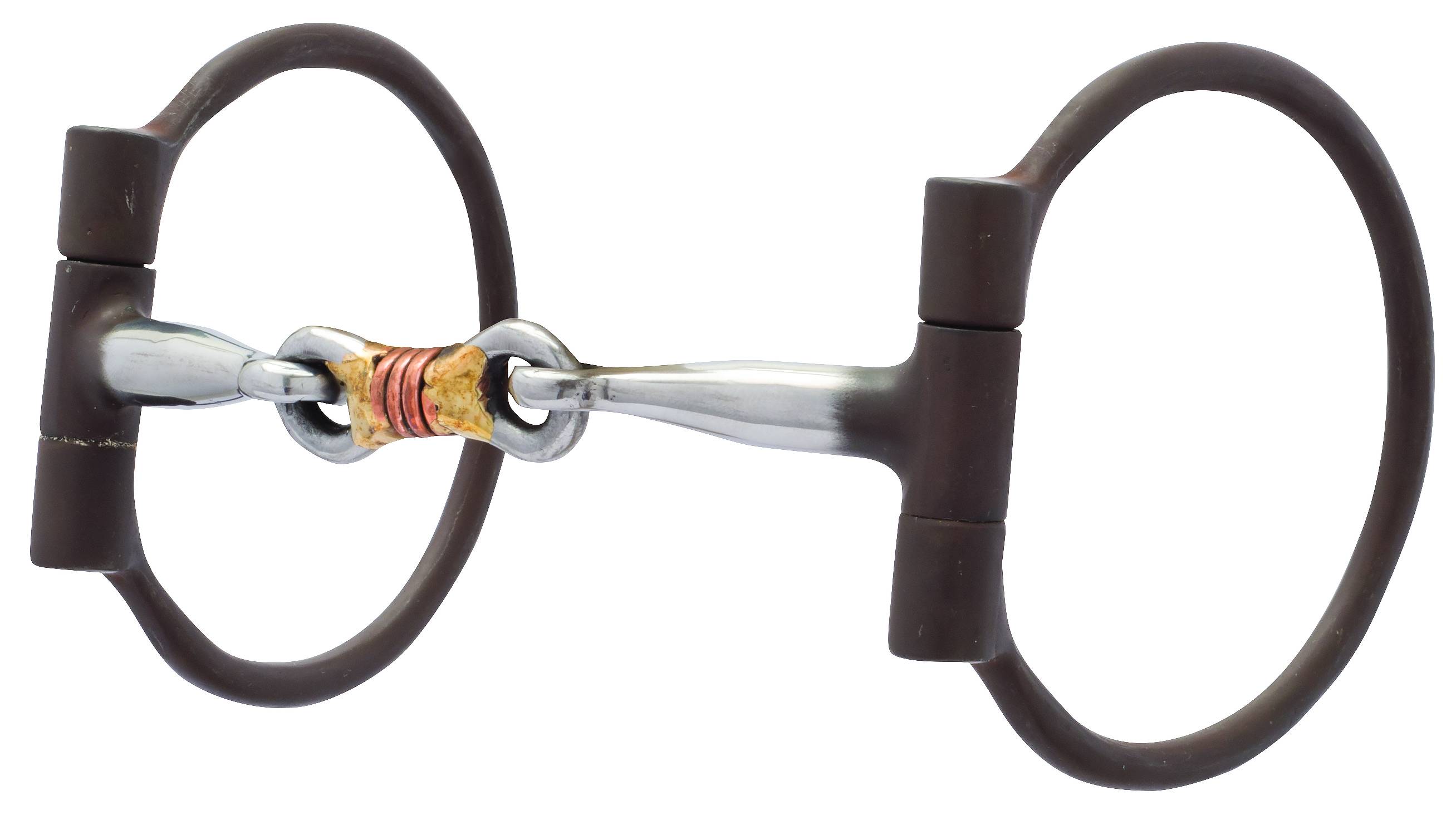 Weaver All Purpose Offset Dee Bit with  Sweet Iron Copper Wire Wrap Dogbone Mouth