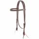 Cashel Weave Tooled Browband Headstall
