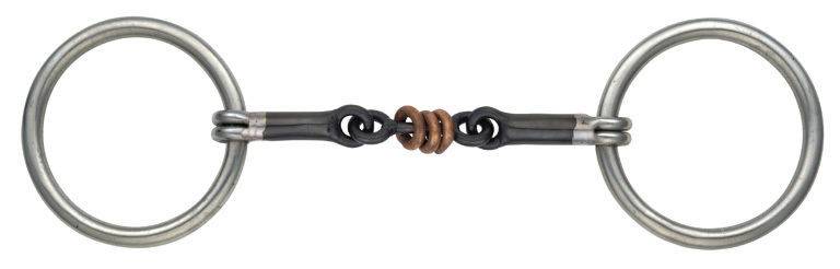 Shires Sweet Iron Copper Roller Snaffle