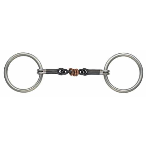Shires Sweet Iron Copper Roller Snaffle