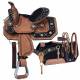 Silver Royal High Noon Barrel Saddle 4 Piece Package
