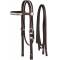 Tough-1 Draft/Large Horse Silver Show Headstall and Reins