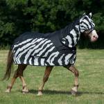 Bucas Buzz Off Rain Neck Cover - Zebra
