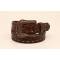 Ariat Ladies Leather Pattern Belt And Buckle
