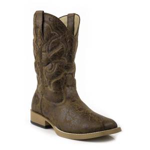 Roper Mens Scout Square Toe Western Boots