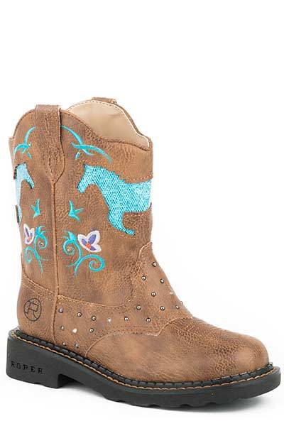 Girls light up cowboy cheap boots