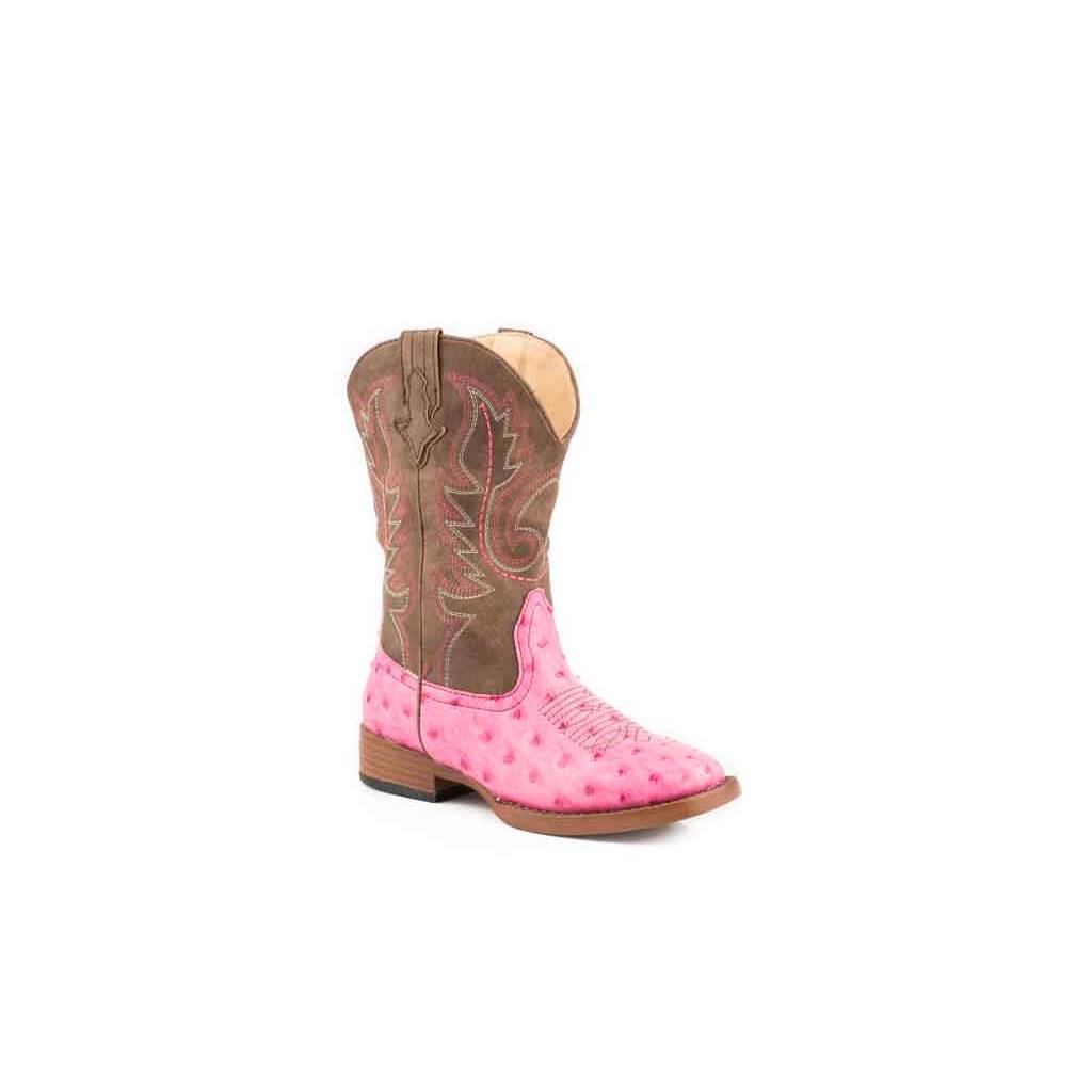 Roper Girls Kids Annabelle Square Toe Western Boots