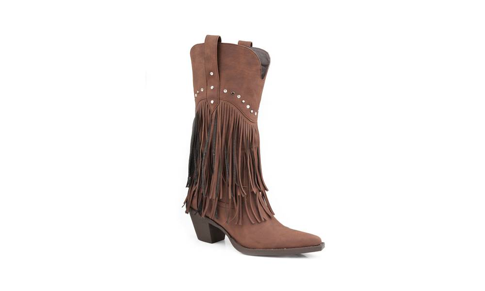 Roper Ladies Oakley Fringe And Stud Fashion Boot HorseLoverZ