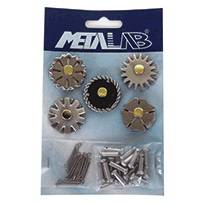 FG Reining Brushed Rowels - Five Pack