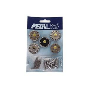 FG Reining Brushed Rowels - Five Pack