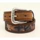 Ariat Boys Camo Fabric And Leather Belt