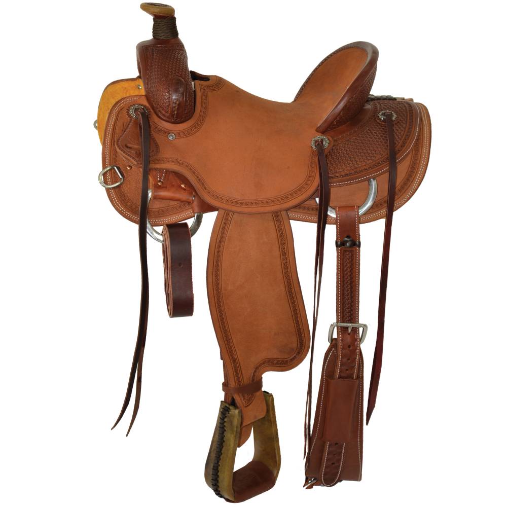 Circle Y Select Basket Stamp Rancher Saddle HorseLoverZ