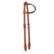 Circle Y One Ear Straight Floral Headstall
