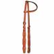 Circle Y One Ear Floral Tooled Headstall