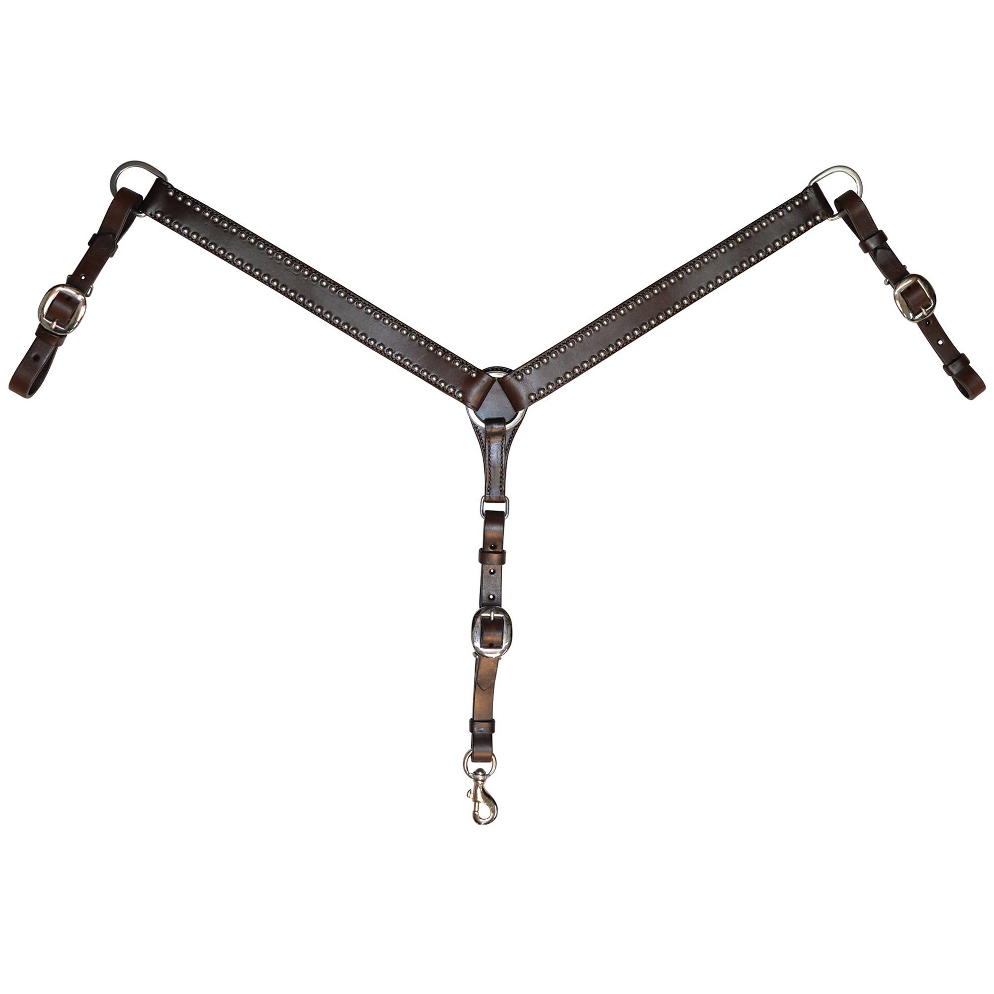 Circle Y Straight Spot Accent Breast Collar