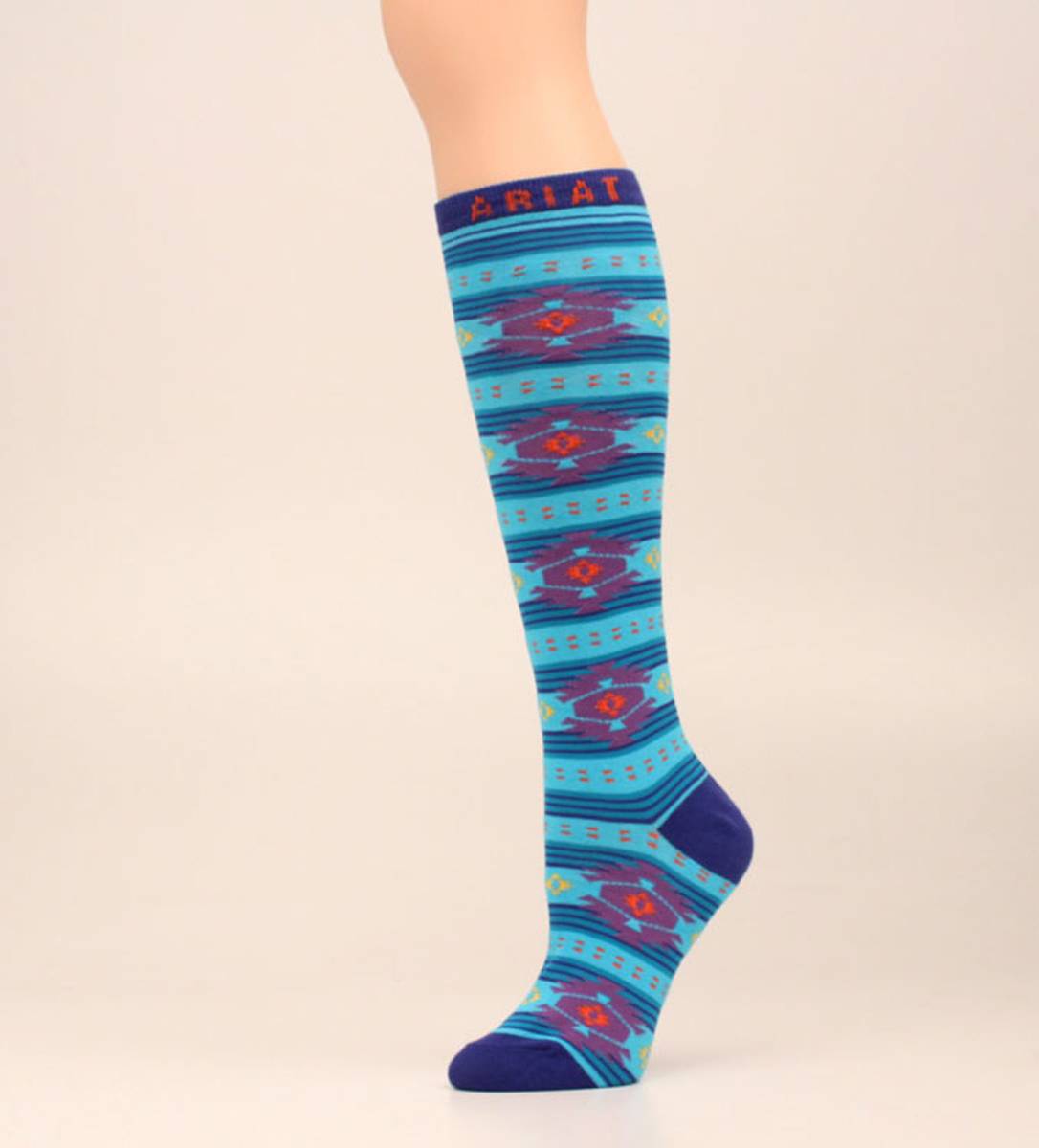 Ariat Southwestern Knee High Sock
