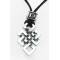 Barbary Celtic Knot On Cord Necklace