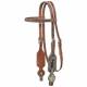 Silver Royal Dylan Collection Browband Headstall