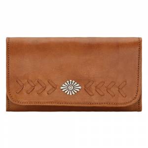 American West Ladies Mohave Canyon Tri-Fold Wallet