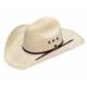 Ariat Mens Natural Palm Western Hat