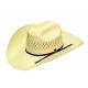 Ariat Mens 10X Straw Western Hat