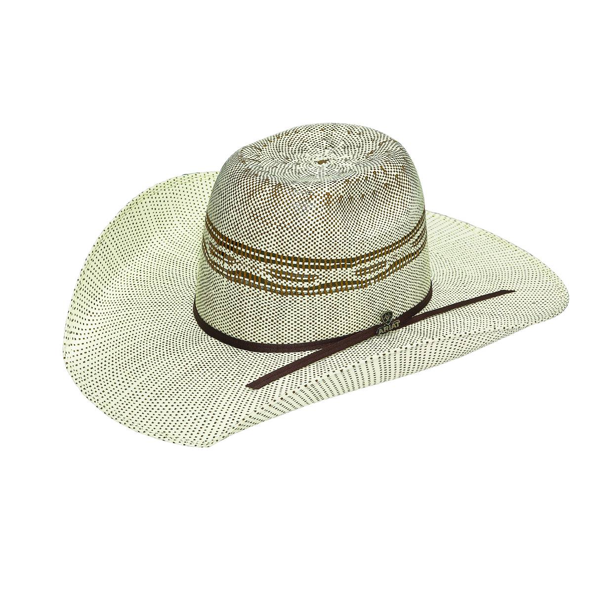 sisal punchy straw cowboy hat