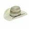 Ariat Mens Sisal Straw Punchy Western Hat