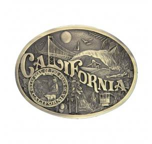 Montana Silversmiths California State Heritage Attitude Buckle