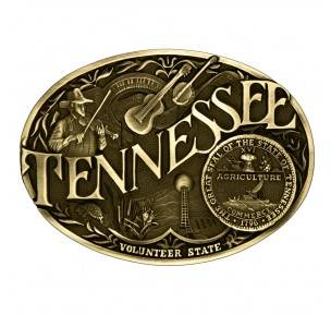 Montana Silversmiths Tennessee State Heritage Attitude Buckle