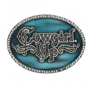 Montana Silversmiths Little Attitude Cowgirl Up Buckle