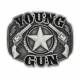 Montana Silversmiths Little Attitude Young Gun Buckle
