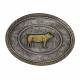 Montana Silversmiths Two Tone Classic Impressions Prize Pig Attitude Buckle