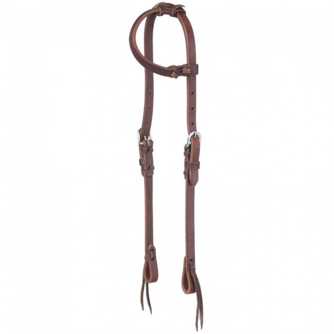Tough-1 Premium Harness One Ear Tie End Headstall