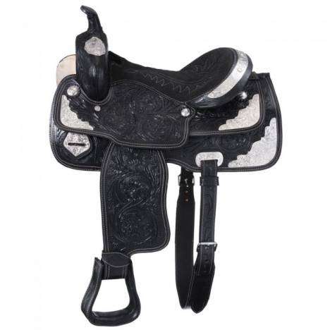 Tough-1 Mccoy Trail Saddle With Silver Package