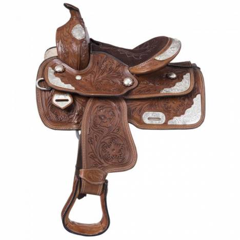 Tough 1 Pony Mccoy Trail Saddle With Silver Package
