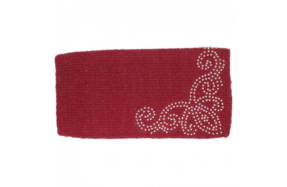 Tough 1 Miniature Designer Dot Wool Saddle Blanket HorseLoverZ