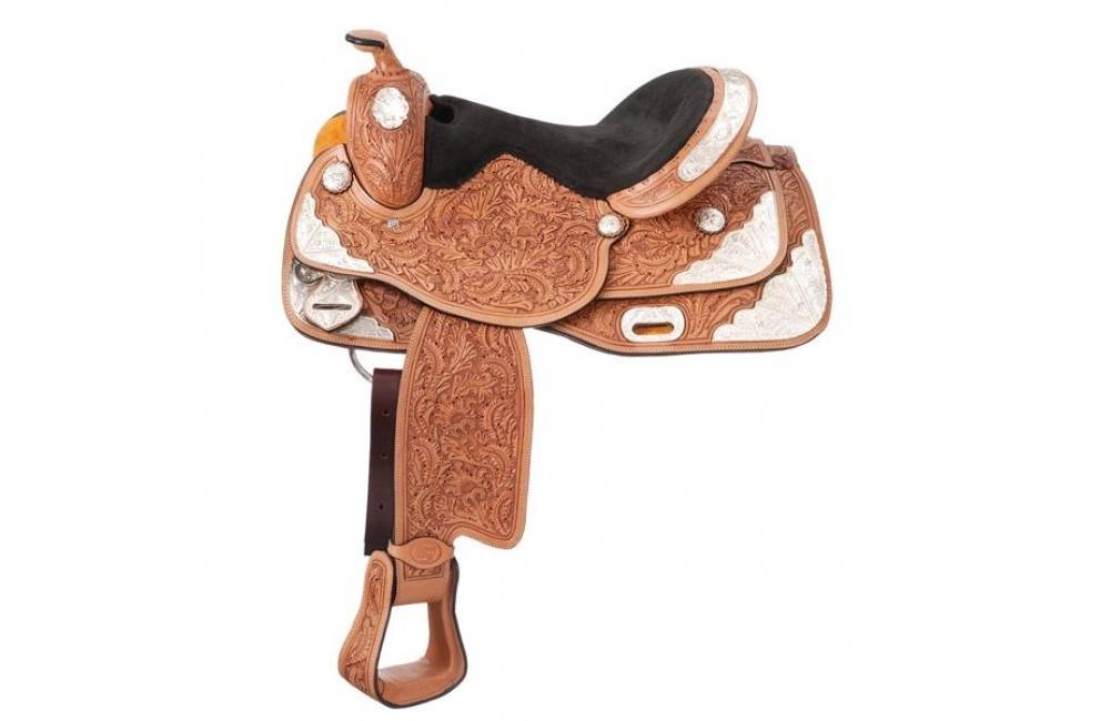 Royal King Seven Oaks Silver Show Saddle Australian | HorseLoverZ