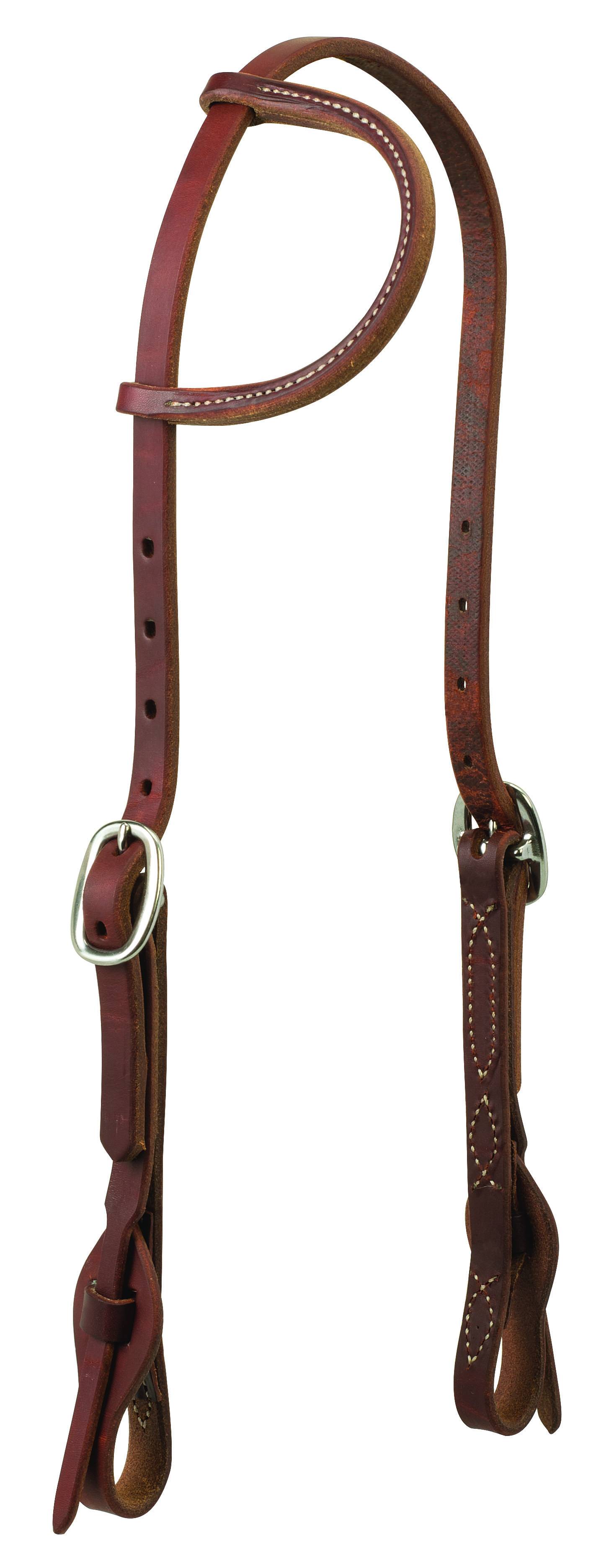 Weaver Working Cowboy Quick Change Sliding Ear Headstall