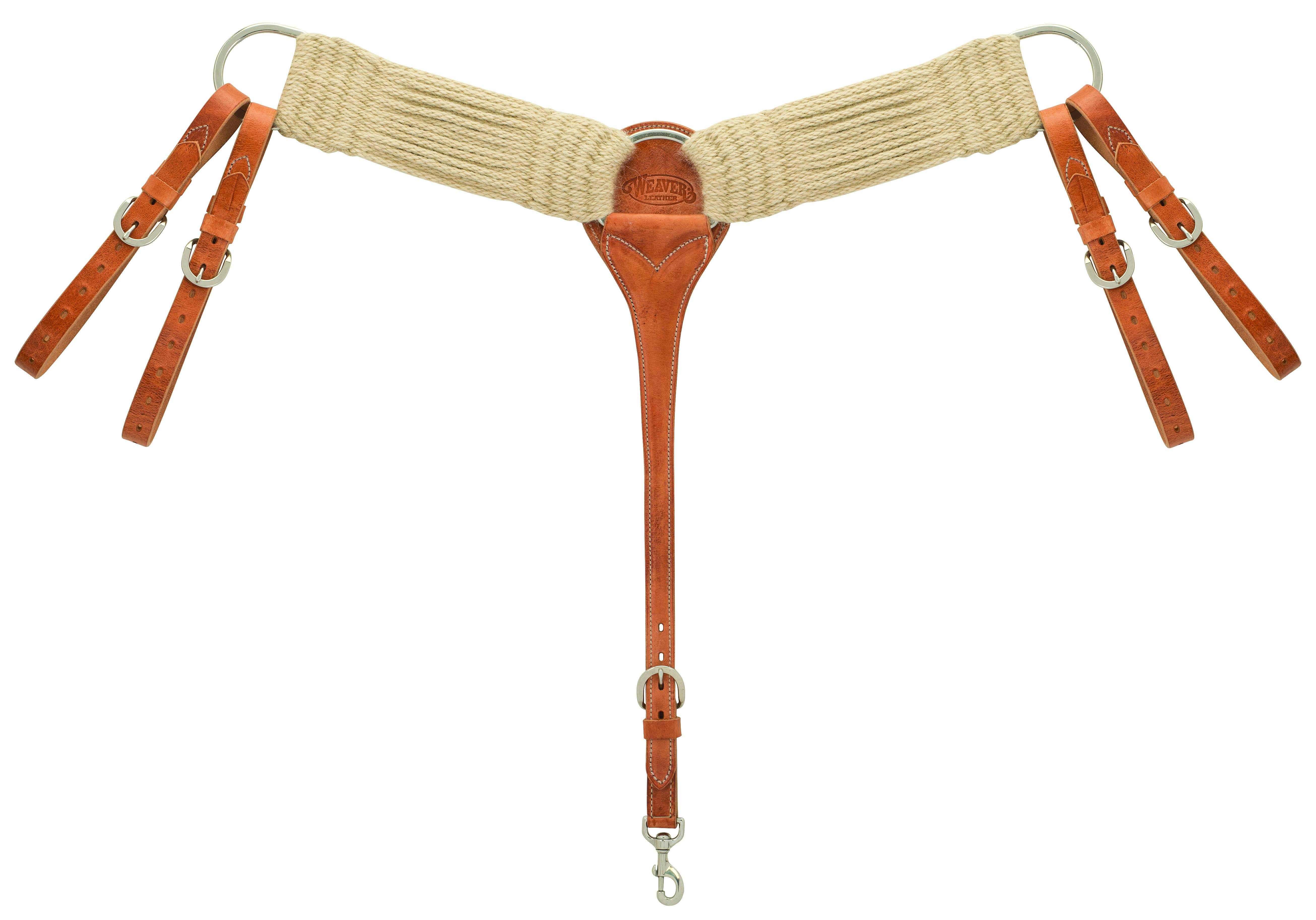 Weaver Woven Mohair Roper Breast Collar