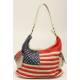 Nocona Americana American Flag Bucket Bag With Pockets